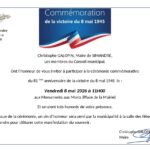 Commémoration 8 mai 1945