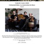 Concert le 12juin à 20h30